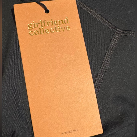 Girlfriend Collective Black Compressive High-Rise Legging, Small - Picture 4 of 6